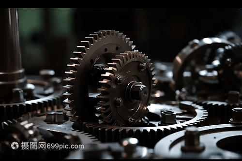 運動的齒輪
