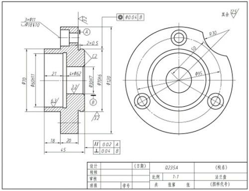 j03法蘭盤零件的加工工藝規程與工裝夾具設計